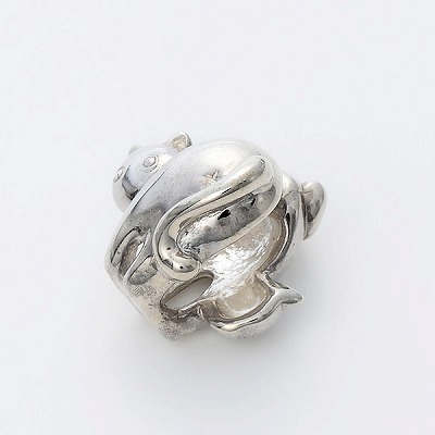 シルバーノンホールピアス