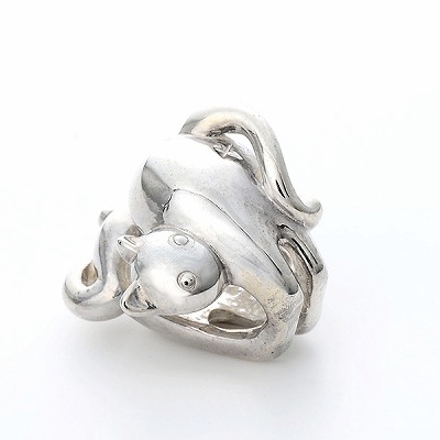 シルバーノンホールピアス