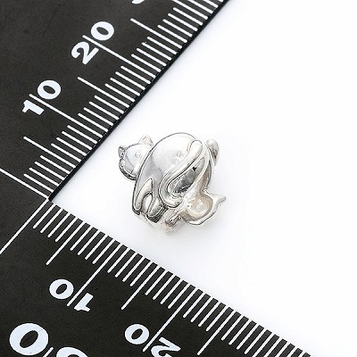 シルバーノンホールピアス