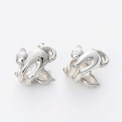 シルバーノンホールピアス