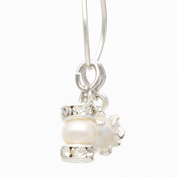 シルバーフィルドイヤリング