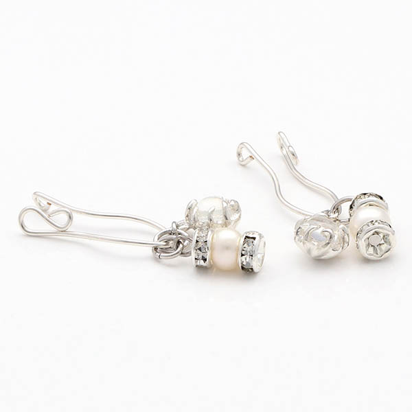 シルバーフィルドイヤリング