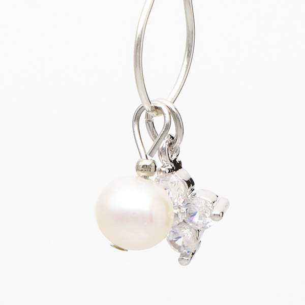 シルバーフィルドイヤリング