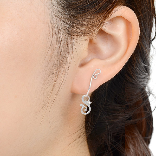 シルバーイヤリング