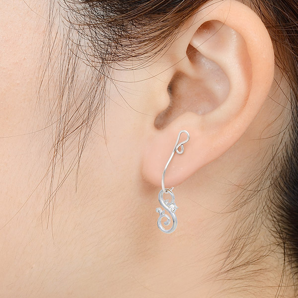 シルバーイヤリング