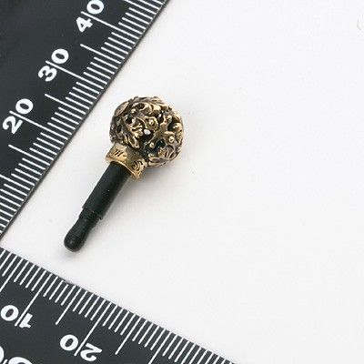 ブラススマートフォンピアス