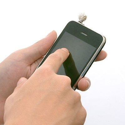 ブラススマートフォンピアス