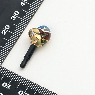 ブラススマートフォンピアス