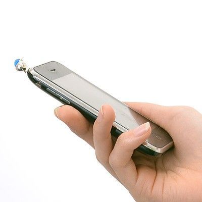 ブラススマートフォンピアス