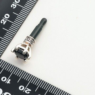 ブラススマートフォンピアス