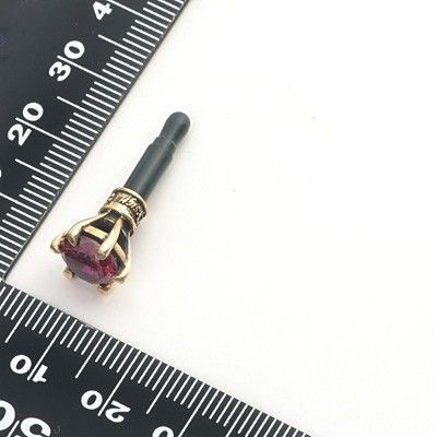 ブラススマートフォンピアス