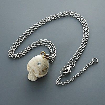 スカル3点セット(ホワイト)