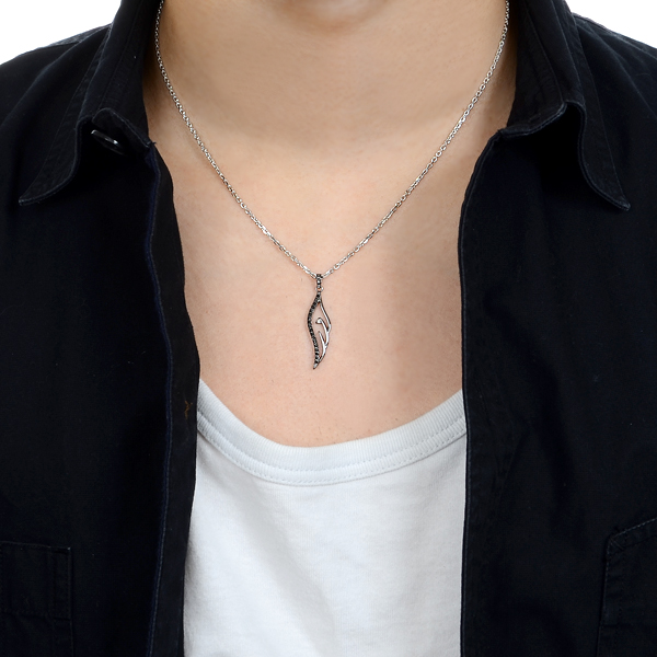 シルバーネックレス