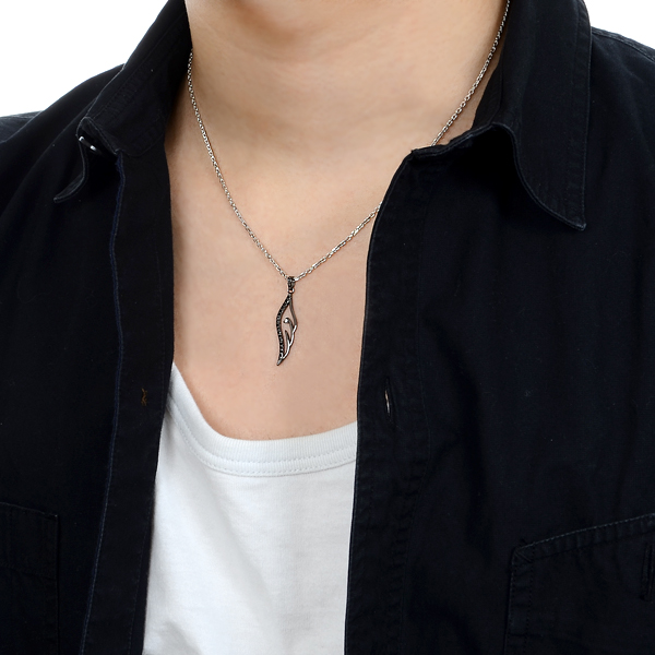 シルバーネックレス