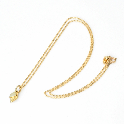 イエローゴールドネックレス