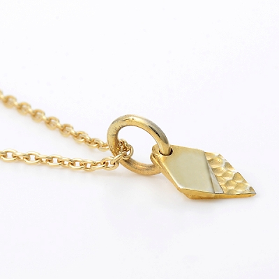 イエローゴールドネックレス