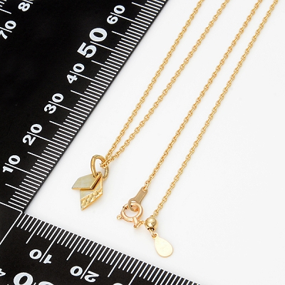 イエローゴールドネックレス