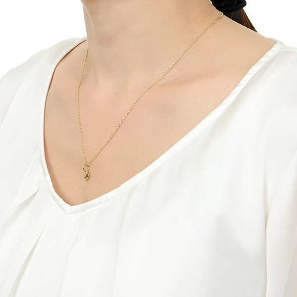 イエローゴールドネックレス
