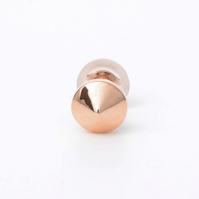 ピンクゴールドピアス