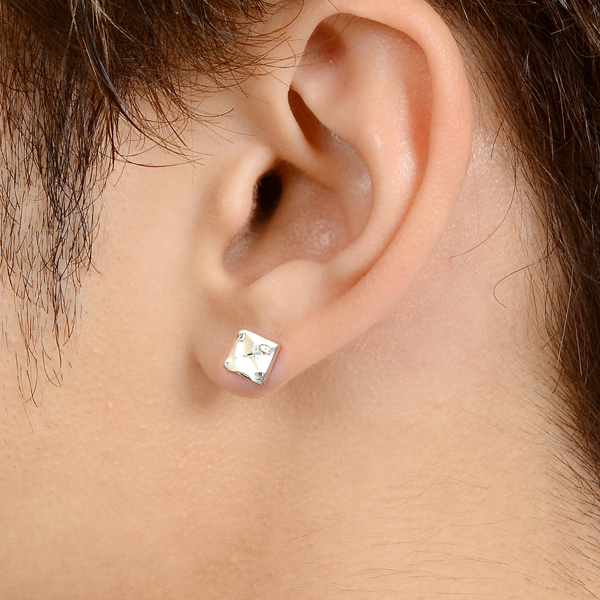 シルバーピアス(片耳用)