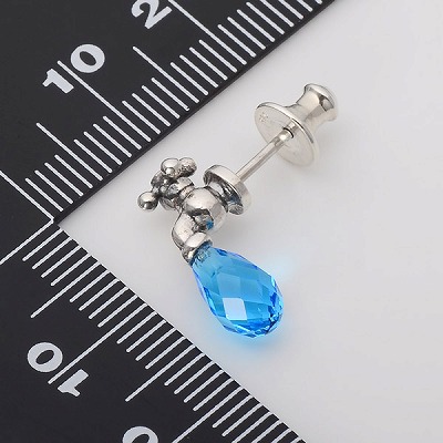 シルバーピアス(片耳用)