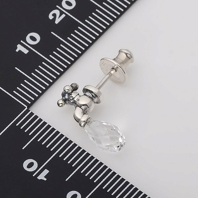 シルバーピアス(片耳用)