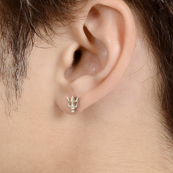 シルバーピアス(片耳用)