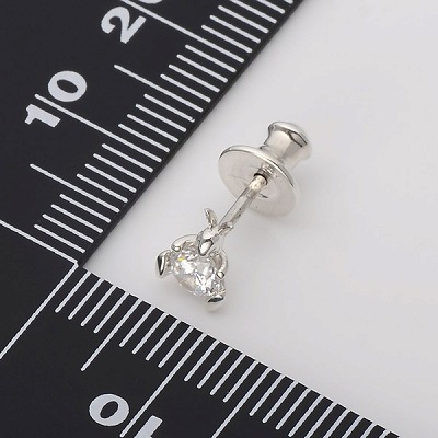 シルバーピアス(片耳用)