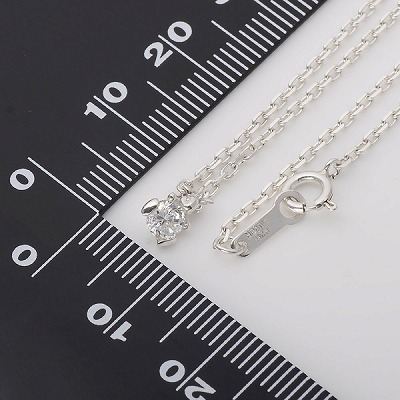 シルバーネックレス