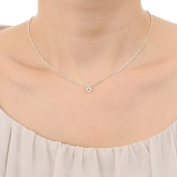 シルバーネックレス