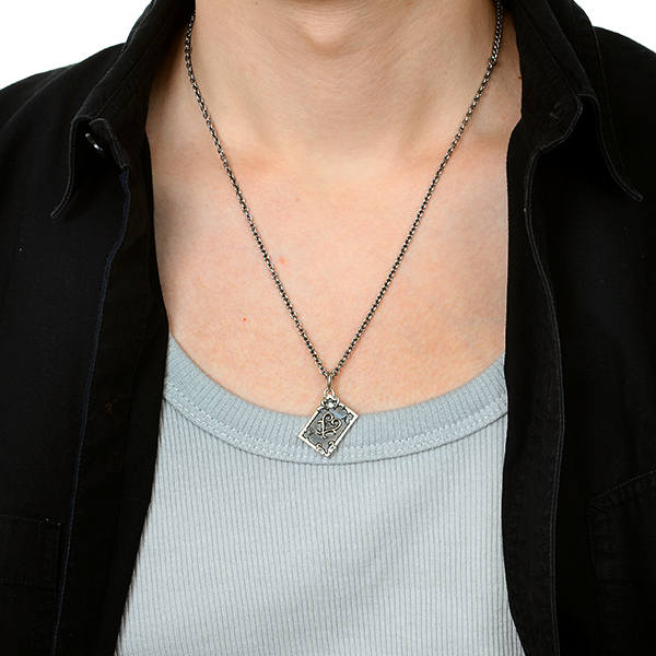 シルバーネックレス