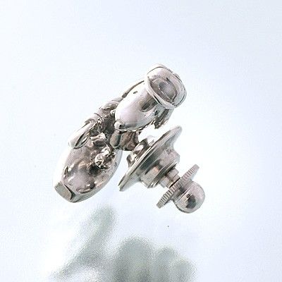 シルバーピンバッチ