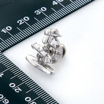 シルバーピンバッチ