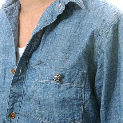 シルバーピンバッチ