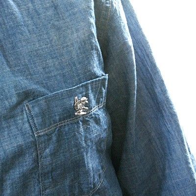 シルバーピンバッチ