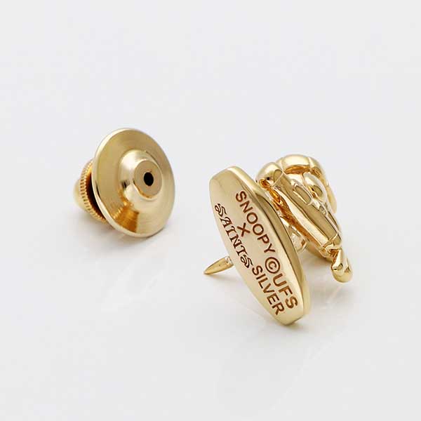 シルバーピンバッチ