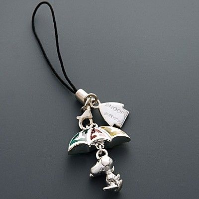 シルバーペア携帯ストラップ