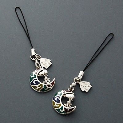 シルバーペア携帯ストラップ