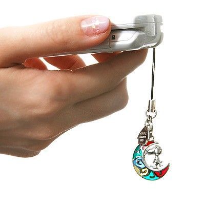 シルバーペア携帯ストラップ