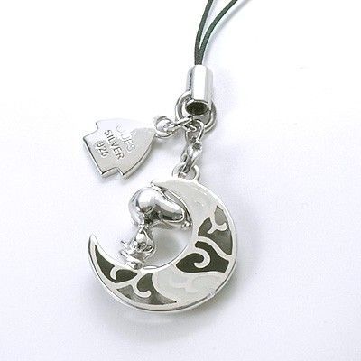 シルバー携帯ストラップ