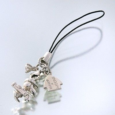 シルバー携帯ストラップ