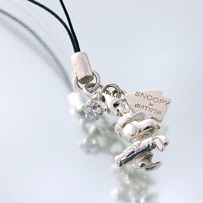 シルバー携帯ストラップ