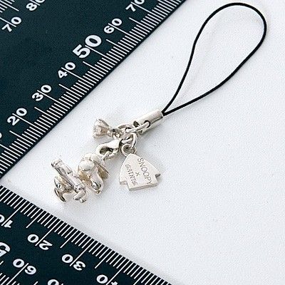 シルバー携帯ストラップ