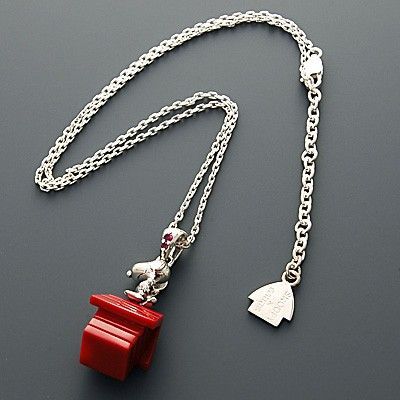 シルバーペアネックレス