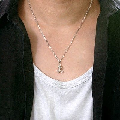 シルバーネックレス