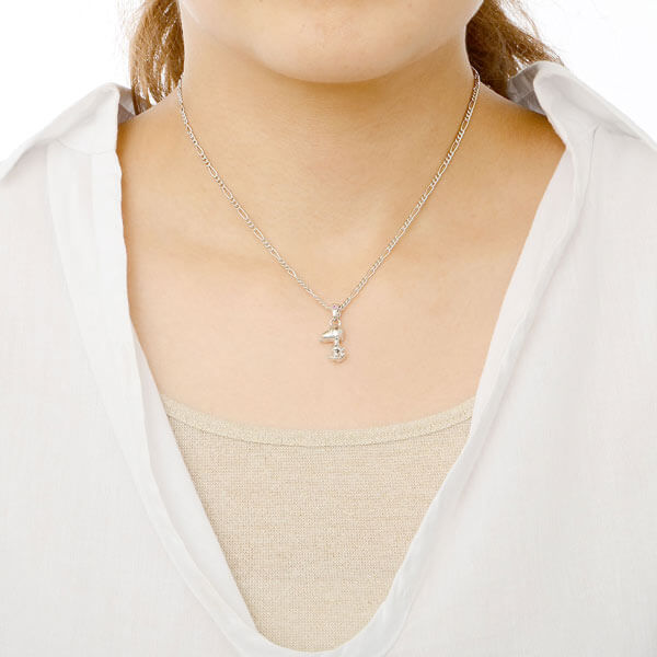 シルバーネックレス