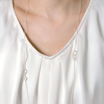 シルバーネックレス