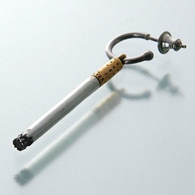 シルバーフープピアス