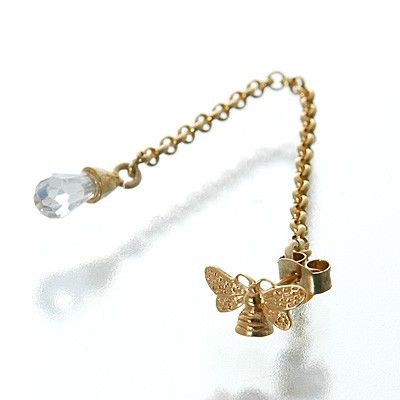 シルバースタッドピアス