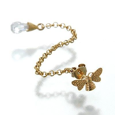 シルバースタッドピアス